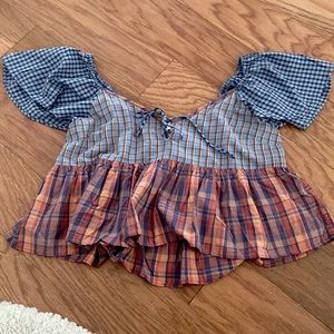 american eagle peasant top 💗